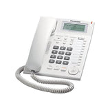 Panasonic Corded Phone with Caller ID and Hands-free speakerphone, KX-TS880FX1W