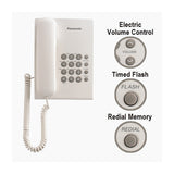 Panasonic Corded KXTS500FX 475 g 150 x 200 x 96 mm White