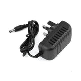 12V 2A AC Adapter Power Supply Transformer Power Adapter Converter Wall Charge Adapter For Professional Home Use, black