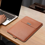 LEATHER LAPTOP STAND BAG